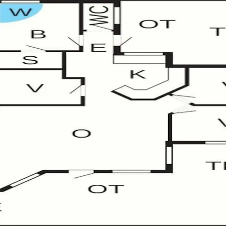 Feriehus 6 Person In Vaeggerlose Bøtø By